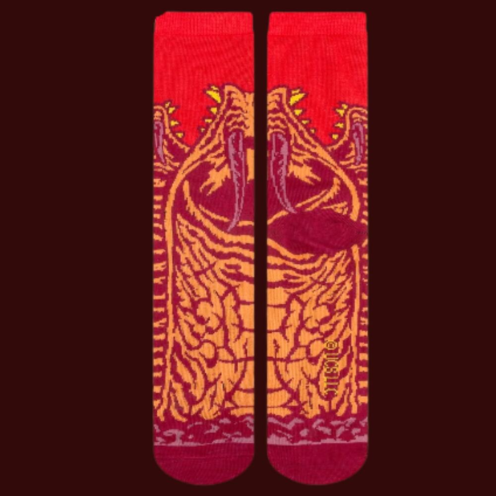 Loot Wear Exclusive Tremors Crew Socks Loot Fright 2021 Shoe Sz 6-12 Loot Crate